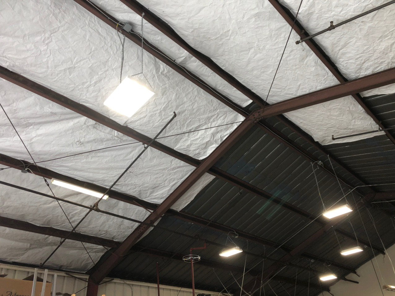 Perforated Radiant Barrier AtticFoil® + White Perforated