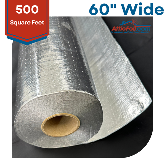 60" Wide Perforated Original AtticFoil® Radiant Barrier Foil