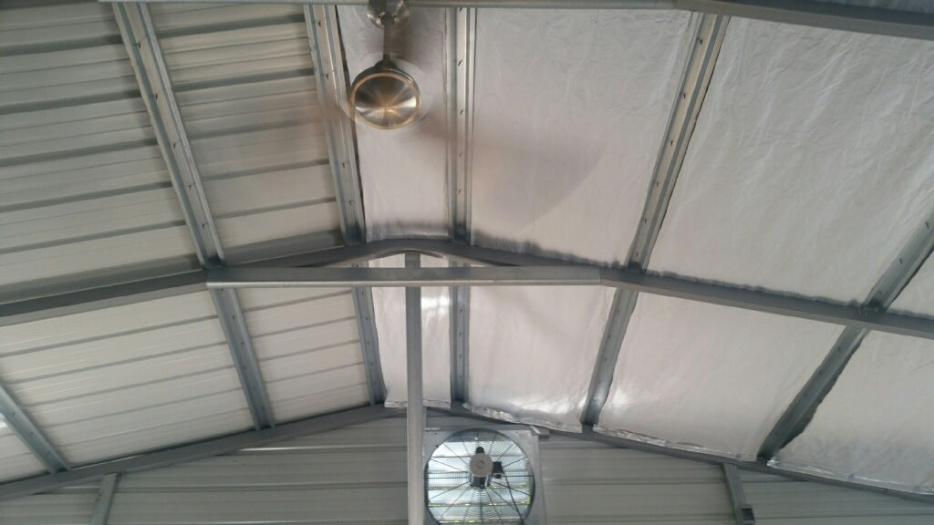 Perforated Radiant Barrier AtticFoil® + White Perforated