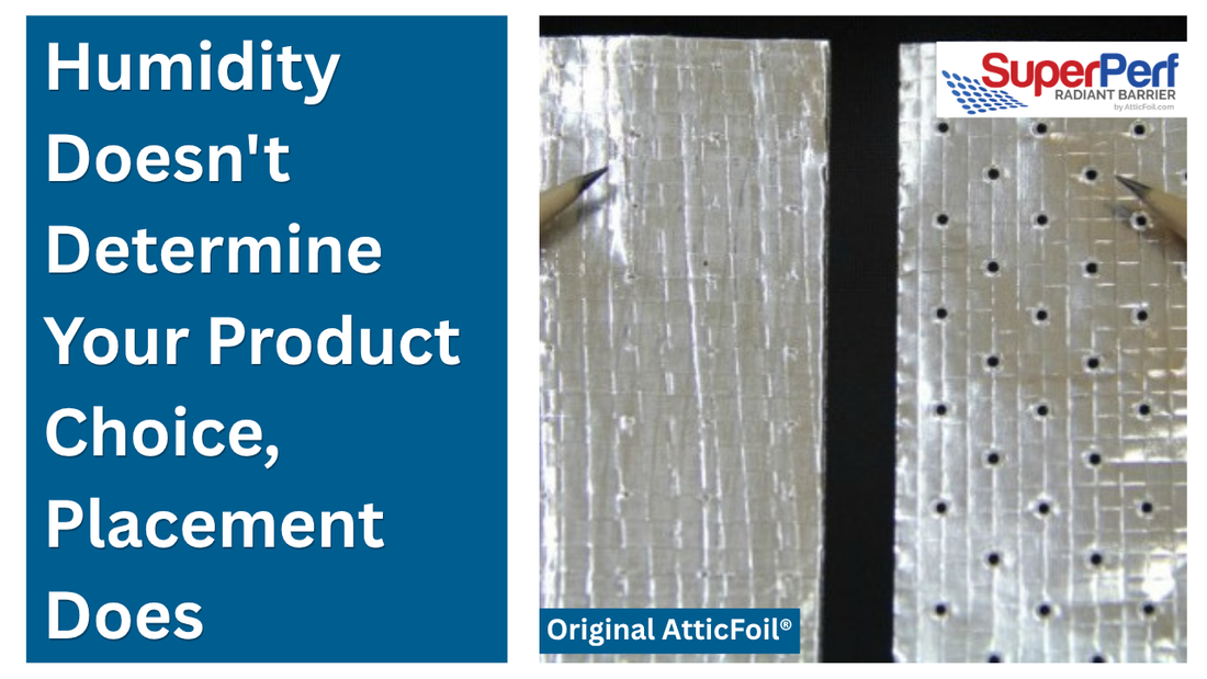 Why Humidity Doesn't Determine Your Product Choice, Placement Does
