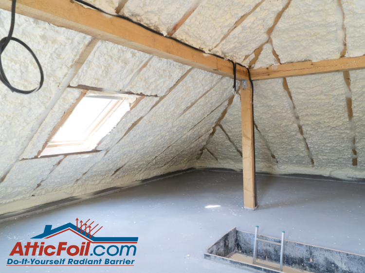 How to Combine Spray Foam Insulation and Radiant Barrier