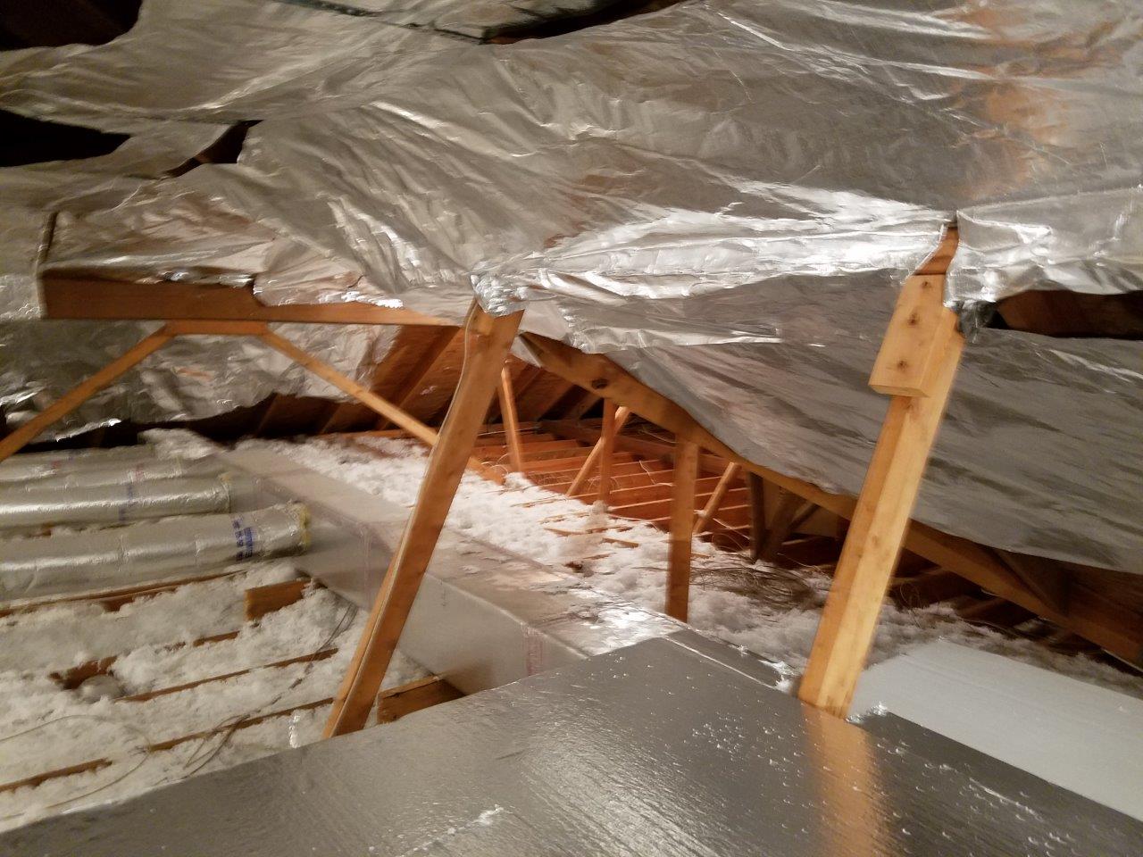 48" Wide Perforated Original AtticFoil® Heavyweight Radiant Barrier Foil - Best Selling