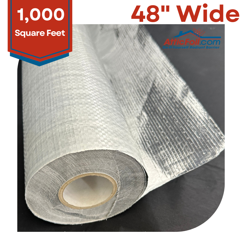 Perforated Single Sided Radiant Barrier AtticFoil® House Wrap ...