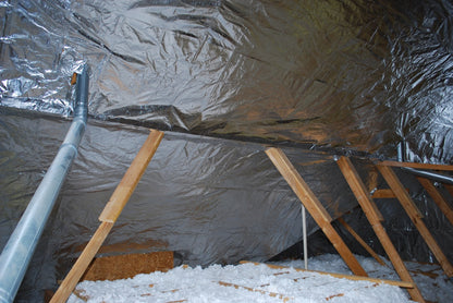 48" Wide Perforated Original AtticFoil® Heavyweight Radiant Barrier Foil - Best Selling