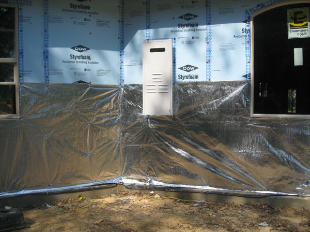 Perforated Single Sided Radiant Barrier AtticFoil® House Wrap