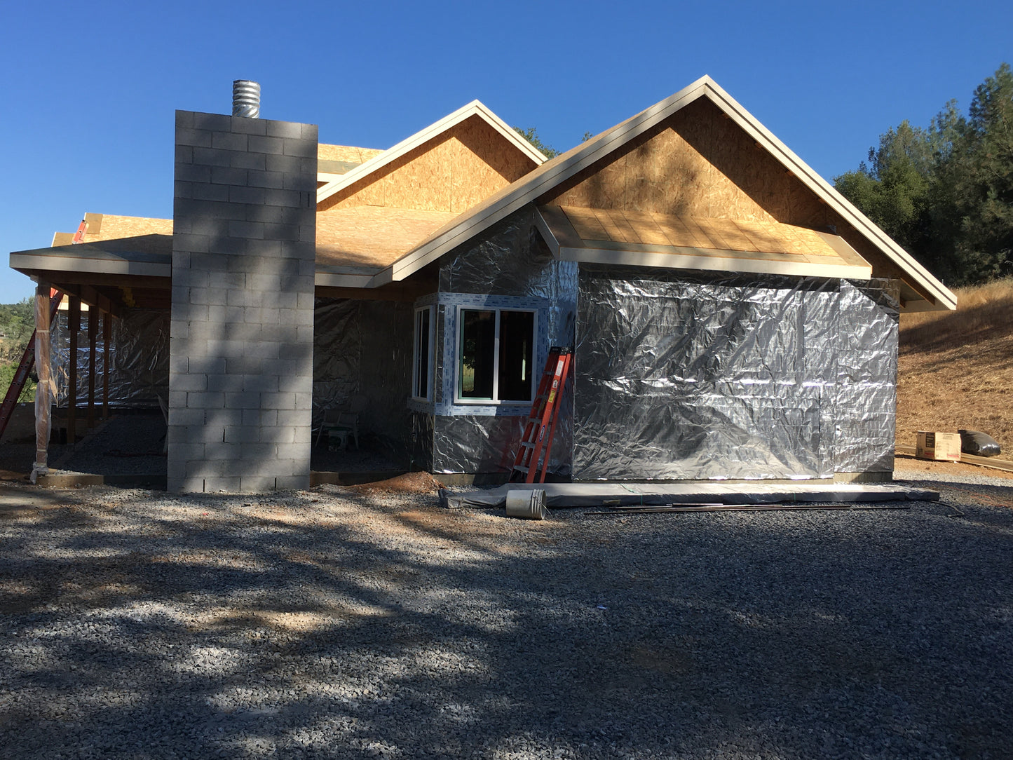 Perforated Single Sided Radiant Barrier AtticFoil® House Wrap