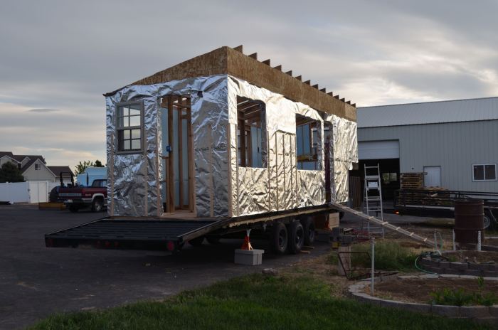 Perforated Single Sided Radiant Barrier AtticFoil® House Wrap